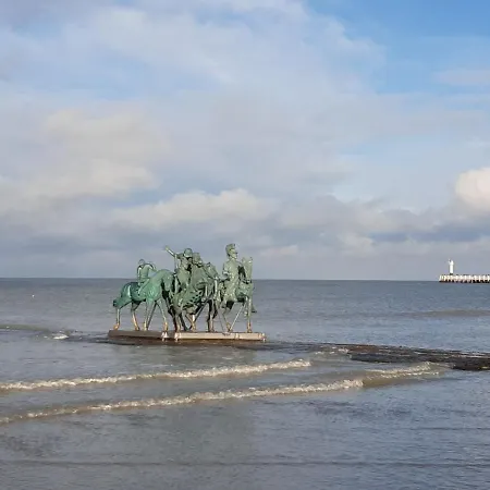 Marjolaine Prachtig Zeezicht - 4de Verdiep -op De Dijk 5pers Lejlighed *