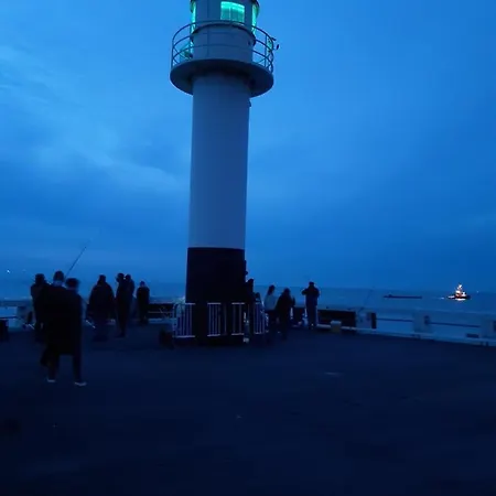 Marjolaine Prachtig Zeezicht - 4de Verdiep -op De Dijk 5pers Lejlighed Nieuwpoort