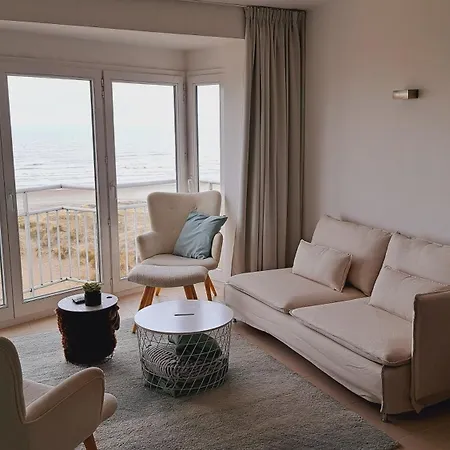 Marjolaine Prachtig Zeezicht - 4de Verdiep -op De Dijk 5pers Lejlighed Nieuwpoort